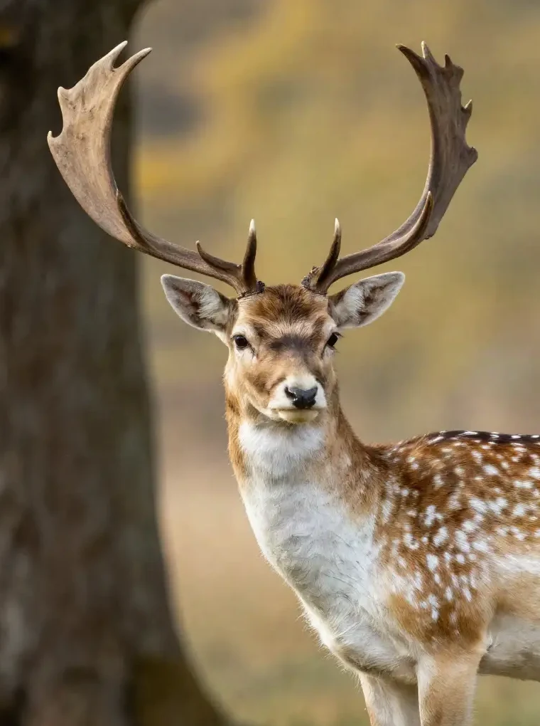 Fallow buck — AI-generated sample imagery
